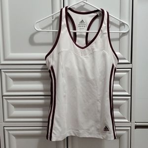 Adidas, racer back workout tank top ,size S
